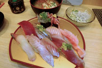 お勧めの近海にぎり